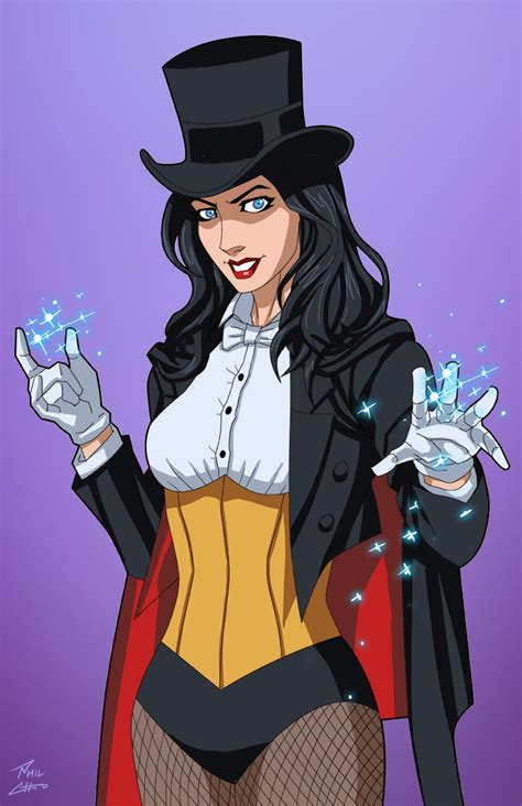 Zatanna Magician (Earth-27) commission by phil-cho on DeviantArt