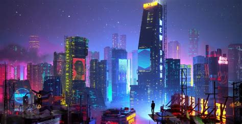 Wallpaper future city, high towers, sci-fi, art desktop wallpaper, hd ...