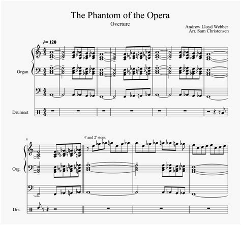 Phantom Opera Sheet Music - Nightwish The Phantom Of The Opera Pdf ...