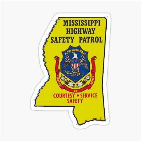 "Mississippi Highway Patrol" Sticker for Sale by Lawrence Baird | Redbubble