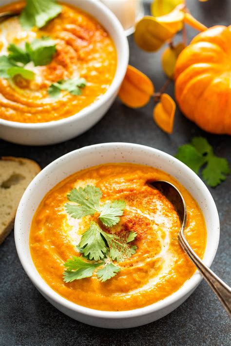 Creamy Pumpkin Soup Recipe | Easy Vegan Pumpkin Curry Soup