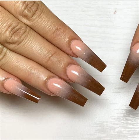 40+ Cool Brown Nail Designs To Try In Fall - The Glossychic