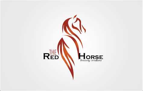 THE Red Horse Logo by Freezmy on DeviantArt