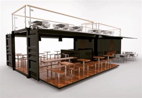 container bag shop | Container cafe, Container restaurant, Container bar