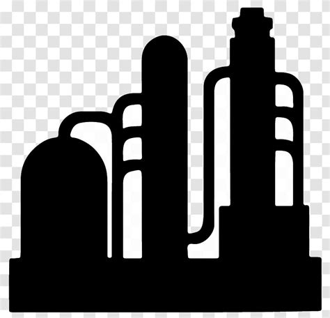 Oil Refinery Petroleum Industry Waste Energy - Symbol Transparent PNG