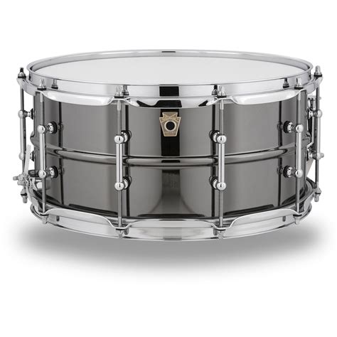 Ludwig Black Beauty Snare Drum with Tube Lugs 14 x 6.5 in. | Musician's Friend