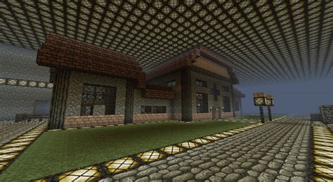 Minecart Station Minecraft Project