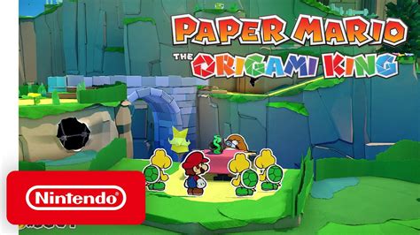 Paper Mario: The Origami King Gameplay - Nintendo Treehouse: Live | July 2020 - YouTube