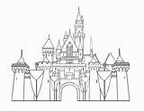 Free Magic Kingdom Florida Coloring Pages Download  sketch template
