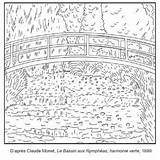 28  Claude Monet Coloring Pages sketch template