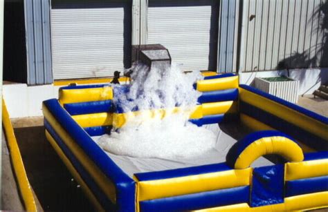 Inflatable Foam Pit with Foam Machine | Foam Party Rentals | Jump 2 It ...