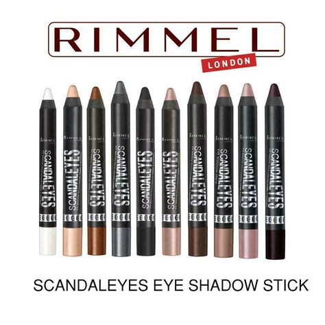 Rimmel London Scandaleyes Eye Shadow Stick/Crayon Waterproof (CHOOSE ...