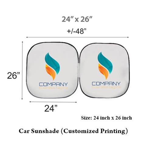 Car Sunshade (Customized Printing) - Twinlink Services | Corporate ...