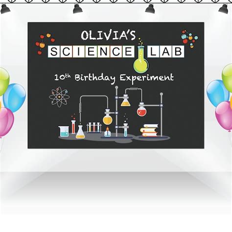 Science Banner - Etsy