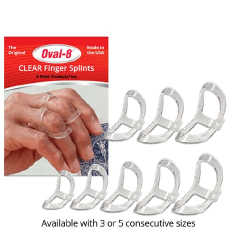 The Original Oval-8 Finger Splints | 3-Point Products