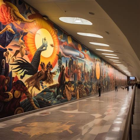 These new Denver International Airport murals are getting out of hand : r/midjourney