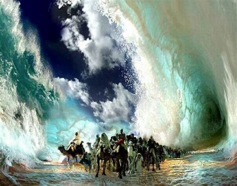 parting the red sea | Bible pictures, Jesus pictures, Prophetic art