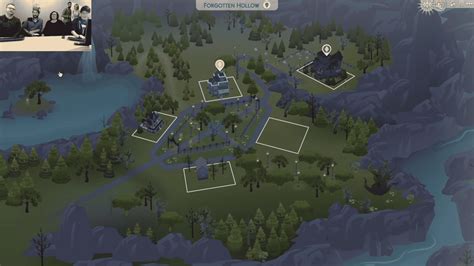 The Sims 4 Vampires: Forgotten Hollow World Map - Sims Community