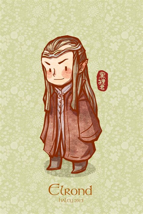 Elrond by haleyhss on deviantART | Hobbit art, Chibi, Middle earth art