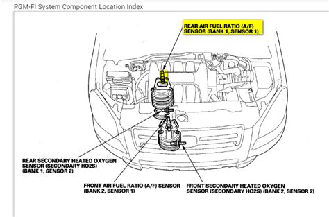 2004 Honda Civic Oxygen Sensor