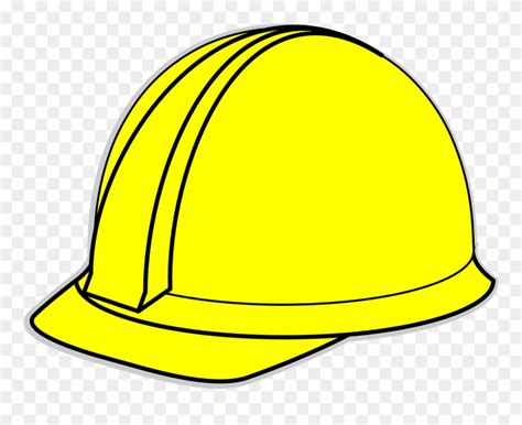 Hat Clipart Builder - Construction Worker Helmet Clipart - Png Download ...