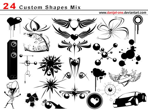 Custom shapes for photoshop cc free download - magazinejes