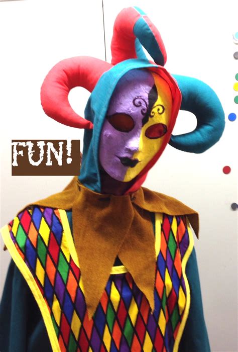 Mardi Gras Jester Costume - Get Ready to Party!