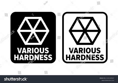 Various Hardness Vector Information Sign Stock Vector (Royalty Free) 2141140527 | Shutterstock