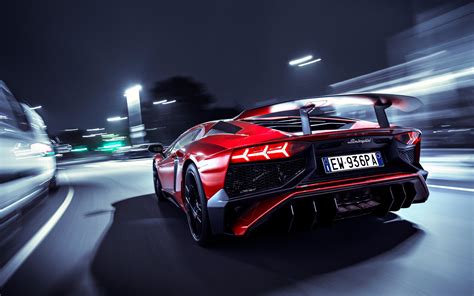 3840x2400 Lamborghini Aventador SV Rear Lights 4K ,HD 4k Wallpapers ...