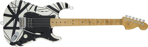 EVH '78 Eruption Black and White Stripes Electric Guitar | Guitar, Van ...