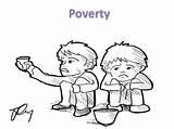 Poverty Drawings Colouring Pages Sketch Coloring Page sketch template