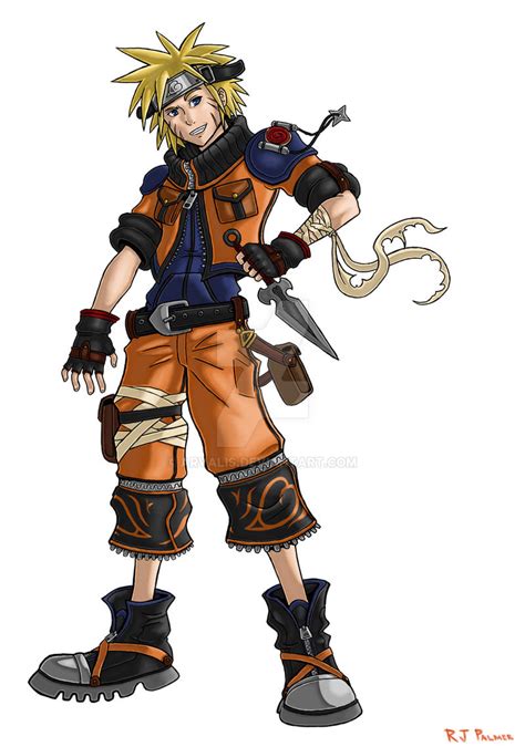 Kingdom Hearts-Naruto Colors by arvalis on DeviantArt