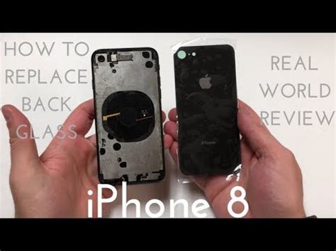 iPhone 8 Back Glass Replacement (How to fix the back for ~$15) - YouTube