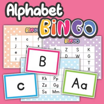 Alphabet Bingo, Letter Bingo / Alphabet Flash Cards - Games - Alphabet RecognitionDo your ...