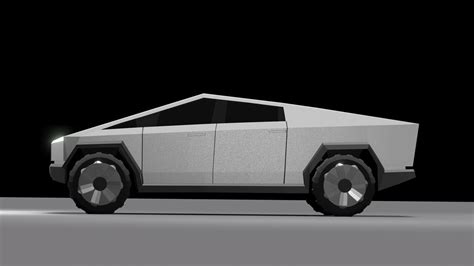 3d Model Tesla Cybertruck Off Road Edition Vr Ar Low - vrogue.co