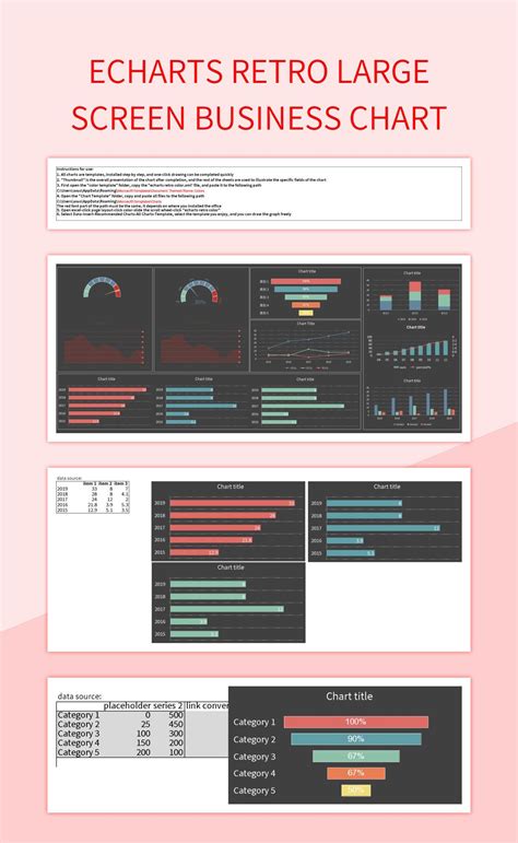 Free Business Charts Templates For Google Sheets And Microsoft Excel ...