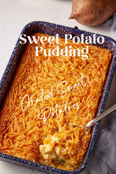 Sweet Potato Pudding - Butter & Baggage