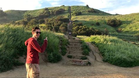 Hiking the Baldwin Hills Scenic Overlook AKA the Culver City Stairs - YouTube