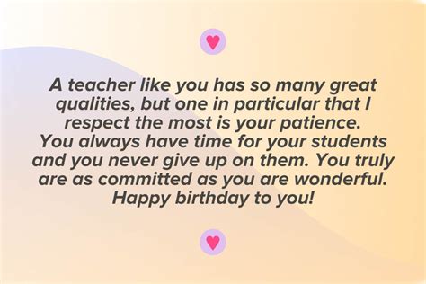 Actualizar 35+ imagem happy birthday wishes for teacher - br ...