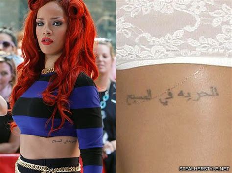 Rihanna's Tattoos & Meanings | Steal Her Style