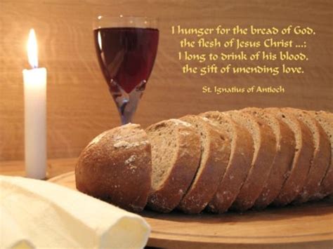 St Ignatius of Antioch on the Eucharist | CATHOLIC LOVE | Pinterest