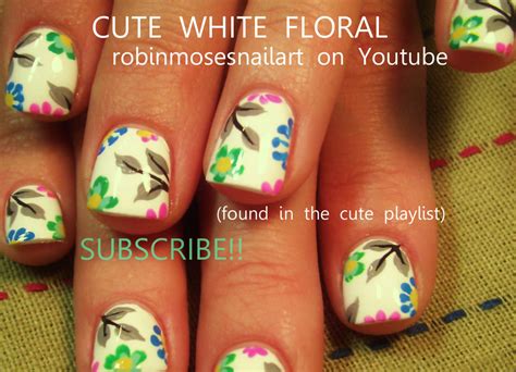Nail Art by Robin Moses: Lily Flower Nail Art Design Tutorial "lily design" "lily nail art ...