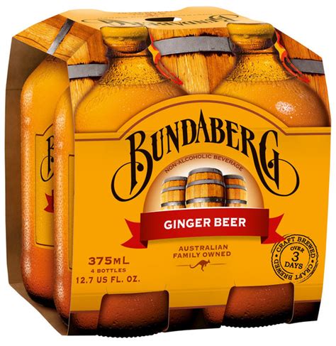 Bundaberg Ginger Beer, 375 Ml (Pack of 6) – Shop Gourmet