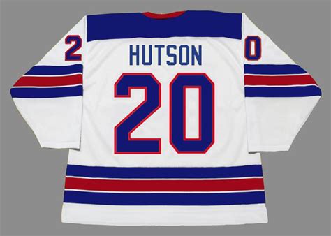 LANE HUTSON | 2023 USA Nike "Olympic" Throwback Hockey Jersey