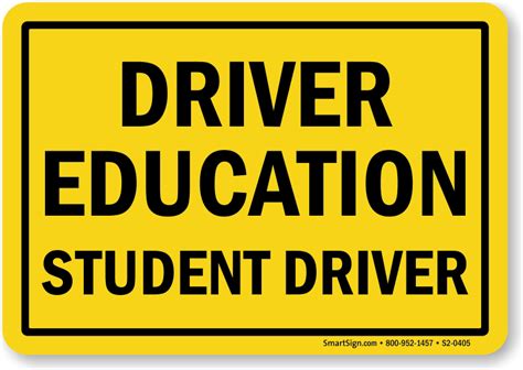 Student Driver Signs | Driver Education Car Signs