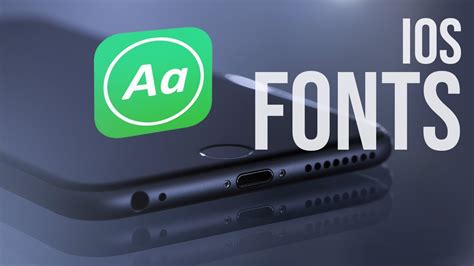 iOS Fonts - How to Get iPhone Fonts - YouTube