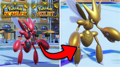 Golden Shiny Scizor [Pokemon Scarlet Violet] [Mods], 43% OFF