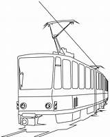 Tram coloring Pages To Download And Print For Free sketch template