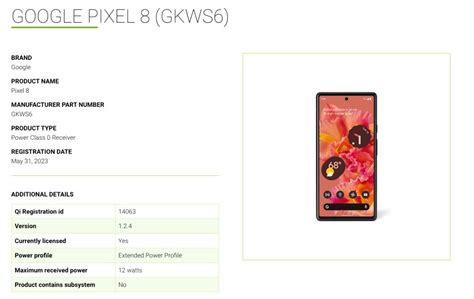 Details Of Google Pixel 8 Wireless Charging Have Emerged