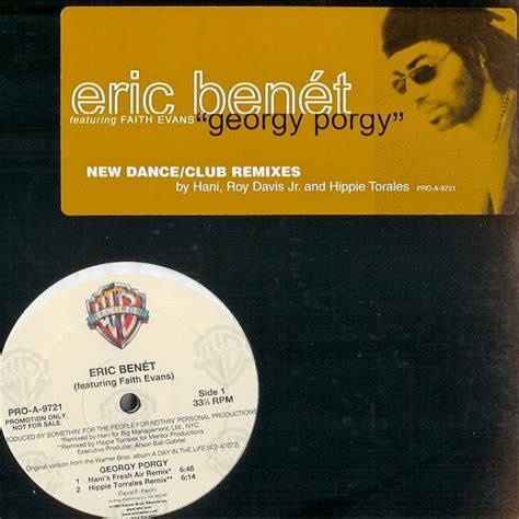 Eric Benet - Georgy Porgy (HaNi Mixes) ReMaster | Hani